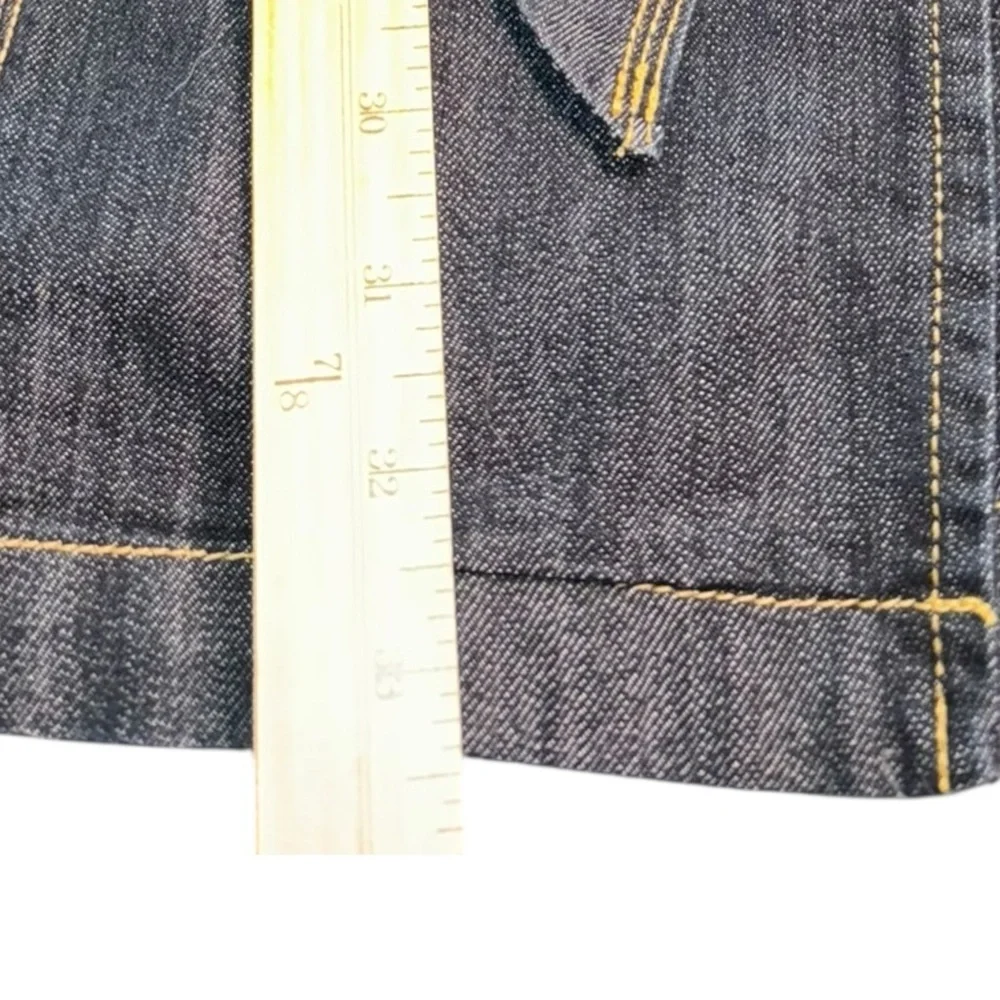 Baccini Denim Tie Waist Trench Coat XL - Picture 4 of 15